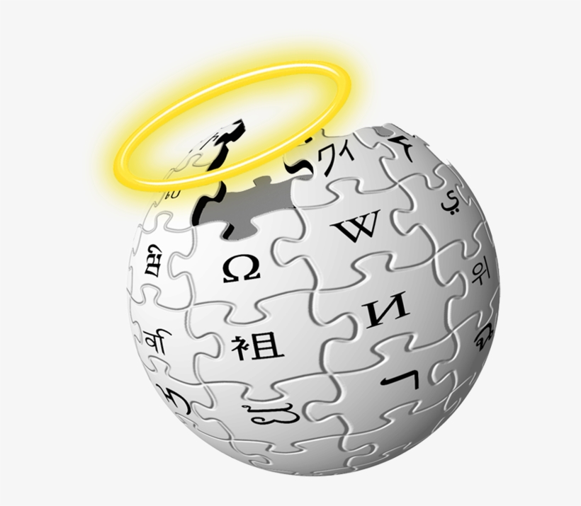 File - Wiki-halo - Wikipedia, transparent png download