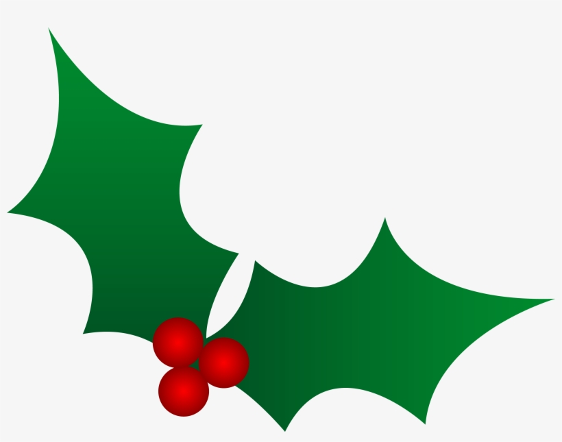 Christmas Holly Design - Guess The Emoji Christmas Songs, transparent png download