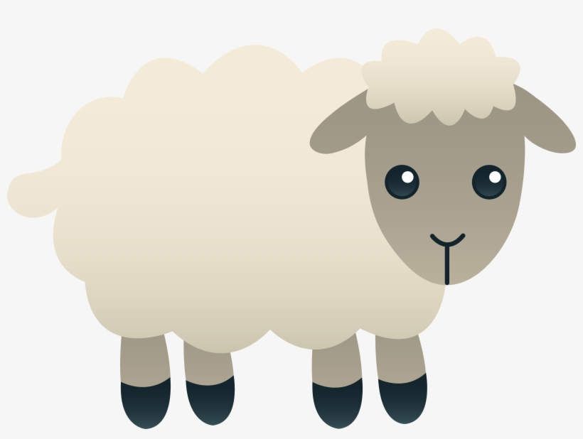 Cute Sheep Png - Sheep Png, transparent png download