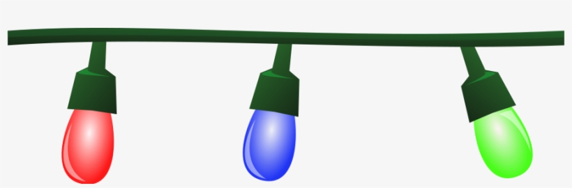 Christmas Lights Art - Transparent Lights Blinking Animation, transparent png download