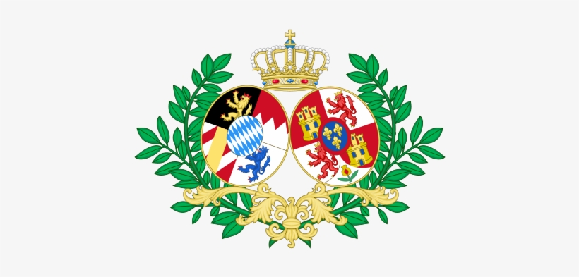 Coat Of Arms Of Infanta Amalia, Princess Of Bavaria - Bavarian Spain, transparent png download