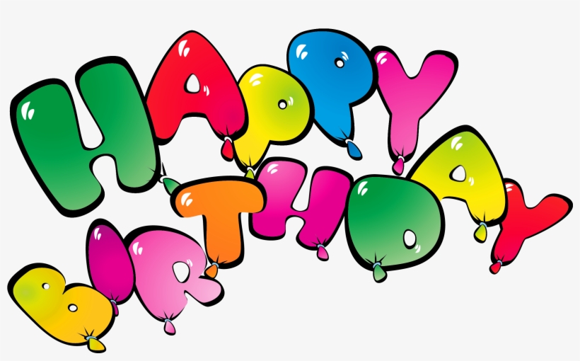 Transparent Happy Birthay Balloons Png Clipart Pictureu200b - Happy Birthday Vector, transparent png download