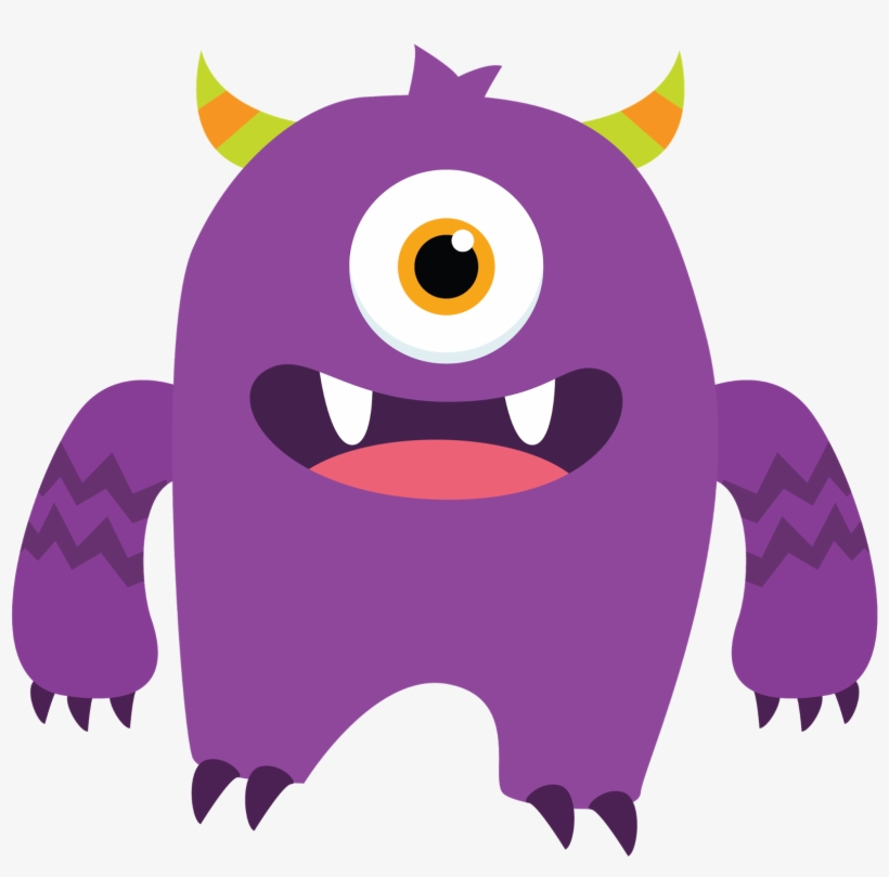 Cookie Monster Clip Art 6 Wikiclipart - Cute Monster Clipart, transparent png download