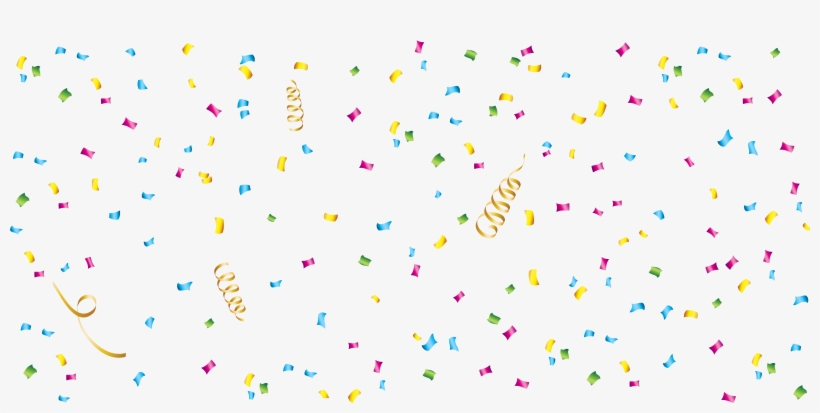 Confetti Clipart Transparent Background - Clip Art, transparent png download