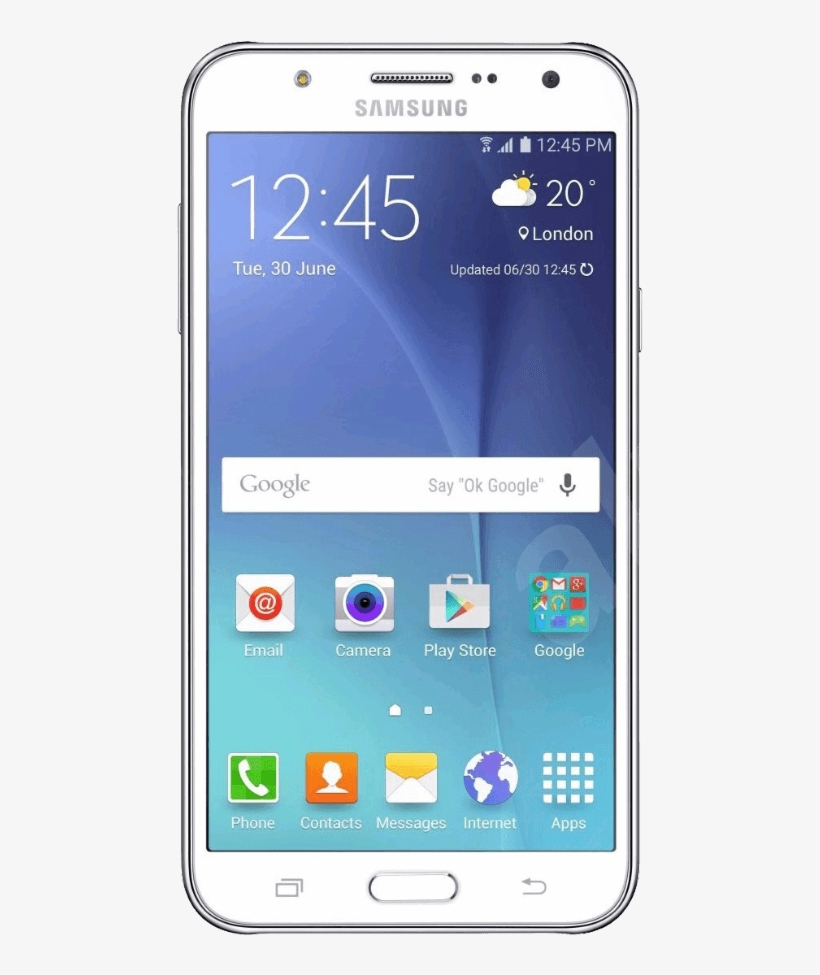 Samsung Mobile Phone Png Transparent Samsung Mobile - Samsung Galaxy J5 White, transparent png download