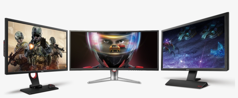 Vector Transparent Top Monitors For The Market - Benq Monitor Xl2430t 24, transparent png download