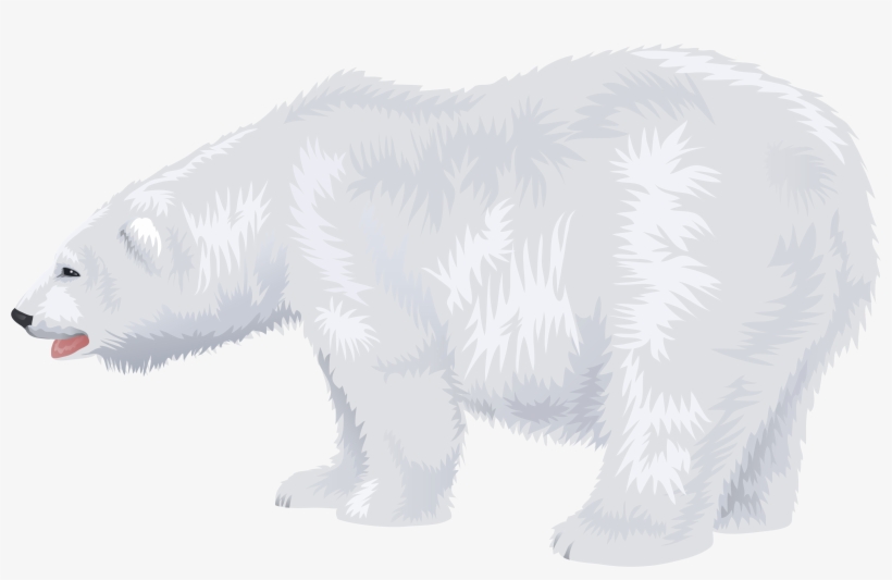 Transparent Background Clip Art Polar Bear, transparent png download