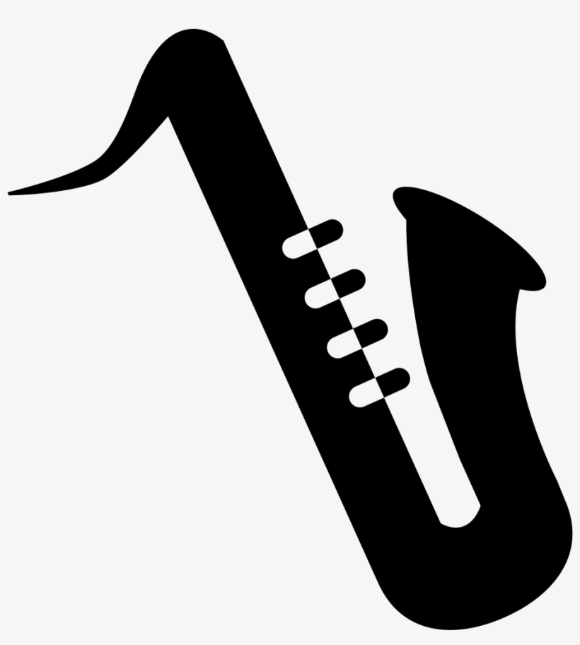 Saxophone Silhouette Png At Getdrawings - Saxophone Silhouette Png, transparent png download