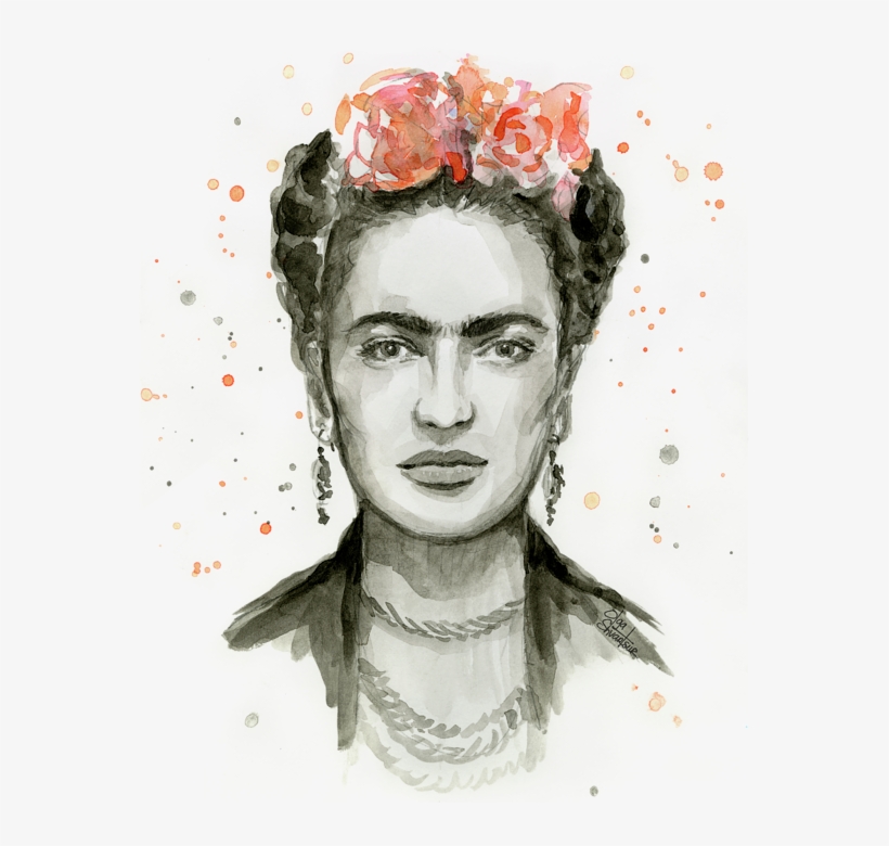 Click And Drag To Re-position The Image, If Desired - Frida Kahlo Fan Art, transparent png download