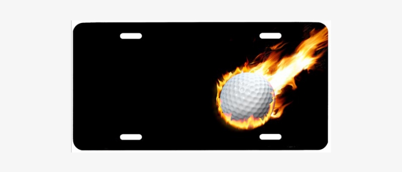 Golf Ball On Fire Png, transparent png download