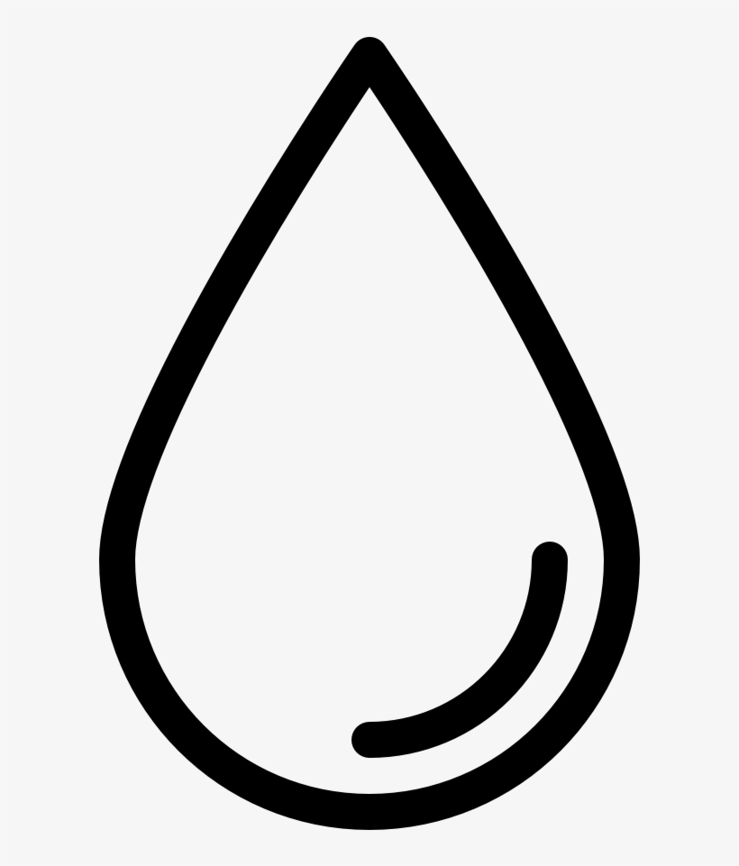 Weather Raindrop Weather Raindrop Weather Raindrop - Contorno De Una Gota De Agua, transparent png download