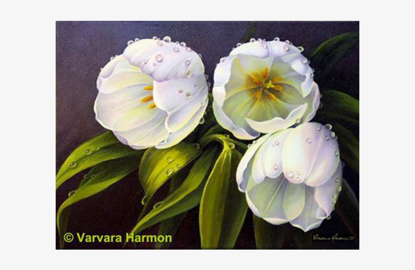 Quick Shop - Tulips Oil Painting, transparent png download