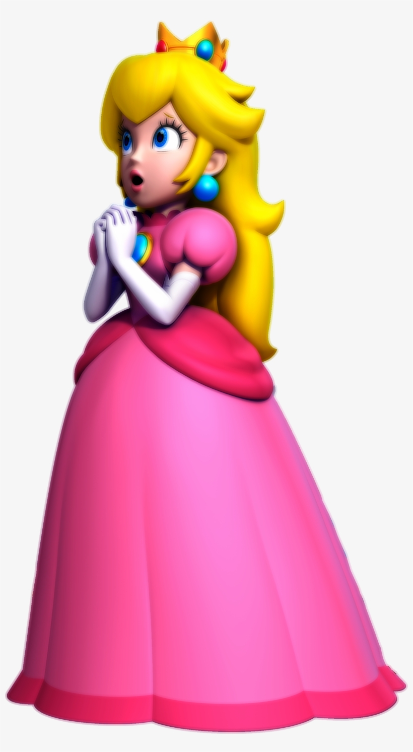 Peachy Peach - New Super Mario Bros U Peach, transparent png download