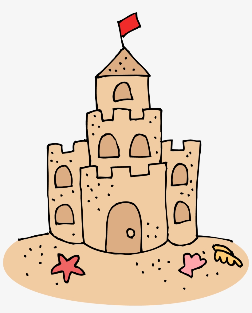 Sandcastle Clipart, transparent png download