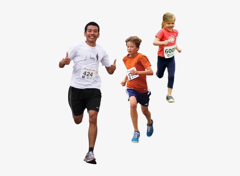 People Running Png - Portable Network Graphics, transparent png download