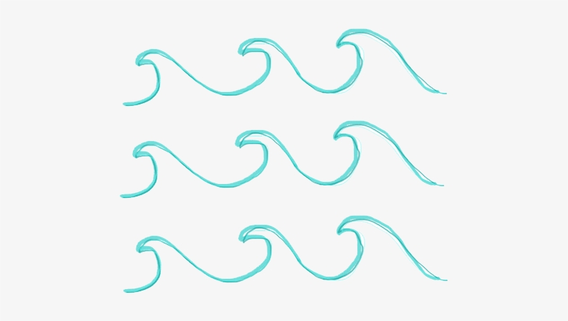 Waves, Ocean, And Sea Image - Waves Tumblr Png, transparent png download