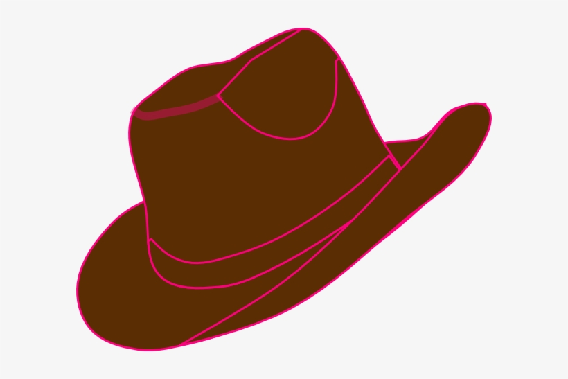 Cowgirl Clipart Cowgirl Hat - Brown Cowgirl Boots Clip Art, transparent png download