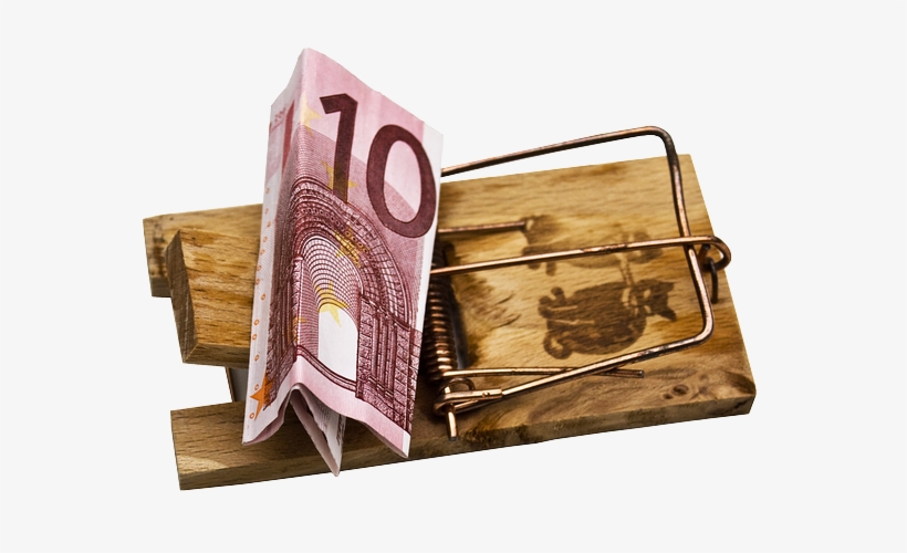 Case, Money, Mousetrap, Snap To, Dollar Bill, Bill - Geld Mausefalle, transparent png download