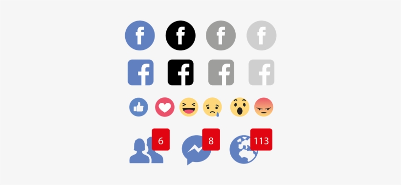 Facebook Emojis Icon Logo, Social, Media, Icon Png - Find Us On Facebook Icon, transparent png download