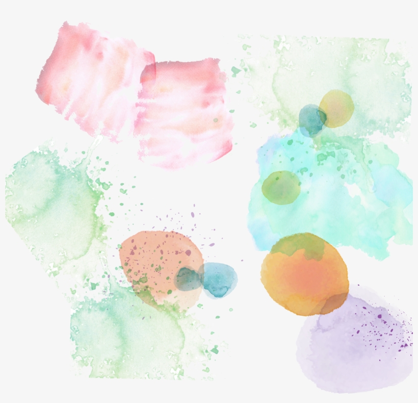 Vector Library Stock Painting Download Ink Background - Watercolor Painting, transparent png download