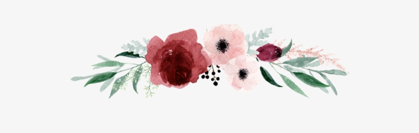 File - 1485493303-flowers6 - Watercolor Painting, transparent png download