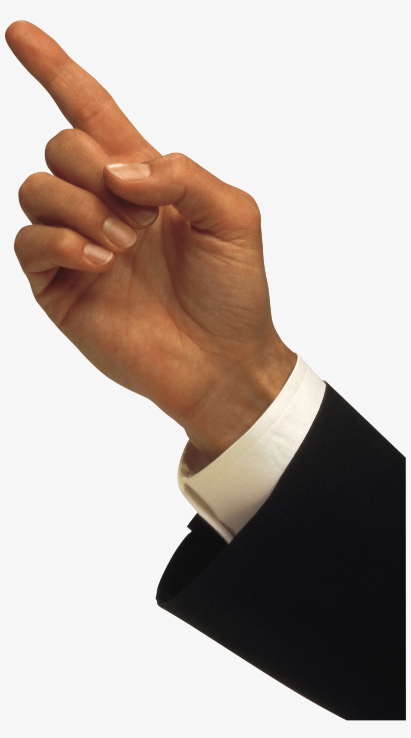 Business Hand Up - Man Hand Png, transparent png download