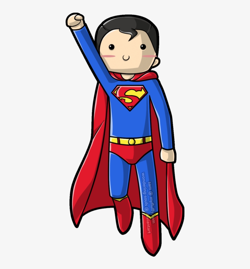 Superman - Superman Clip Art, transparent png download