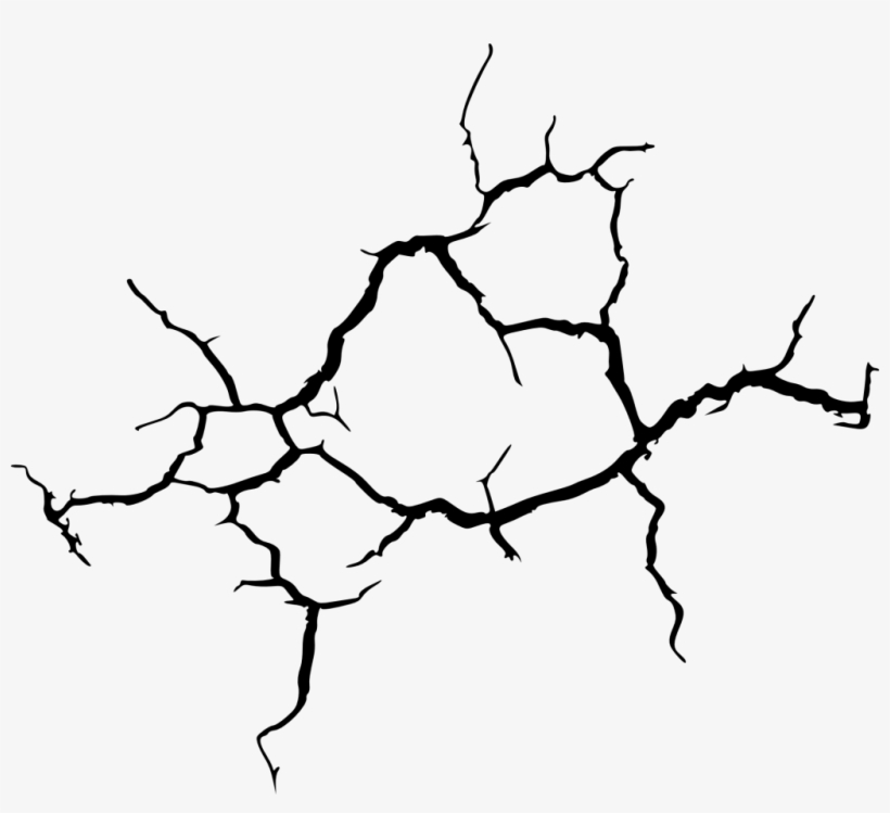 Png File Size - Ground Cracks Overlay, transparent png download