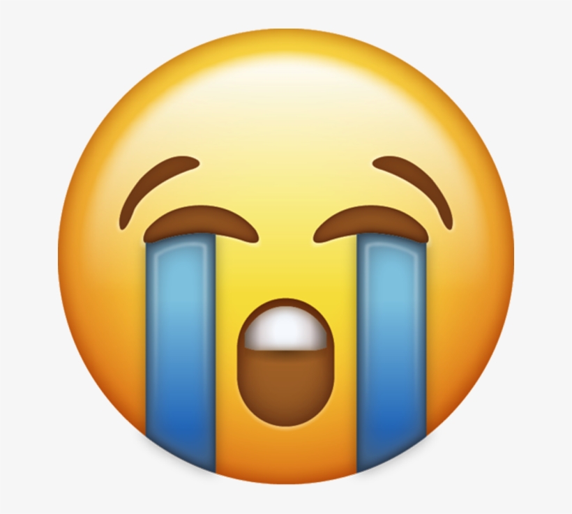 Download Loudly Crying Iphone Emoji Jpg Crying Emoji Transparent Png Image Transparent Png Free Download On Seekpng