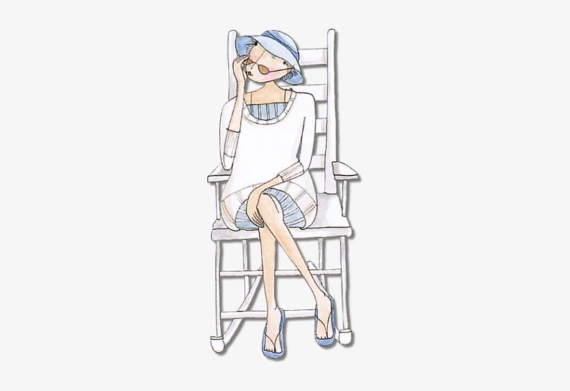 Award-winning Watercolor Artist Claire Stoner's Sweet - Sitting, transparent png download