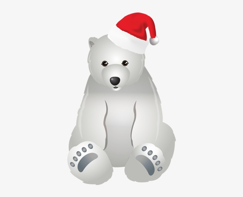 Download Svg Transparent Christmas Polar Bear Clipart - Polar Bear