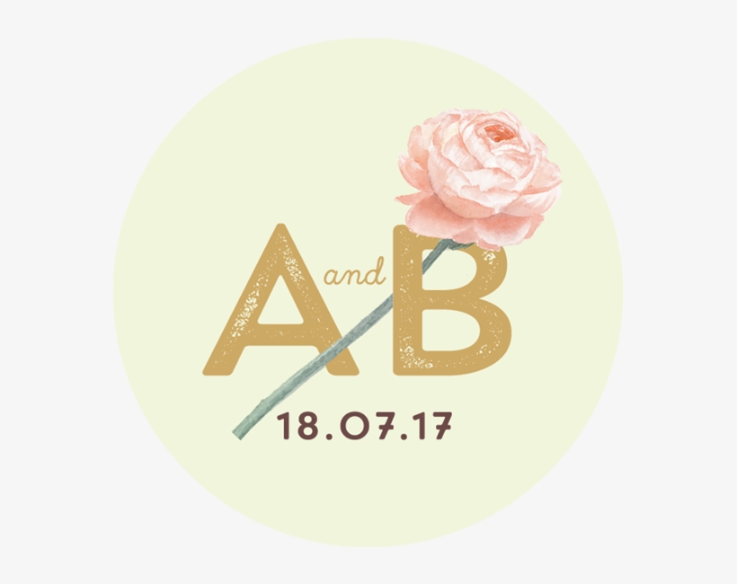 Invitation Mariage Personnalise Fleurs Pink Mint Bouquet - Japanese Camellia, transparent png download