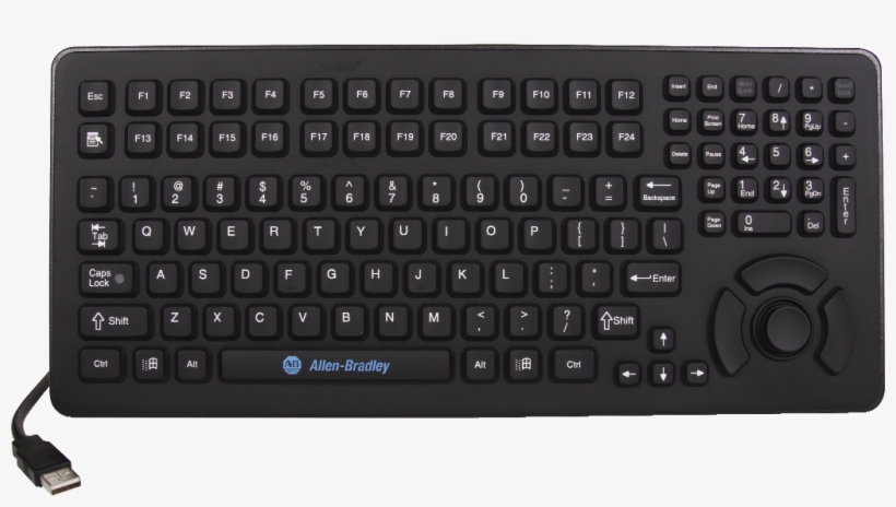 6189vkbdepc1u 1 - Ikey Pmu-5k-usb Panel Mount Keyboard, transparent png download