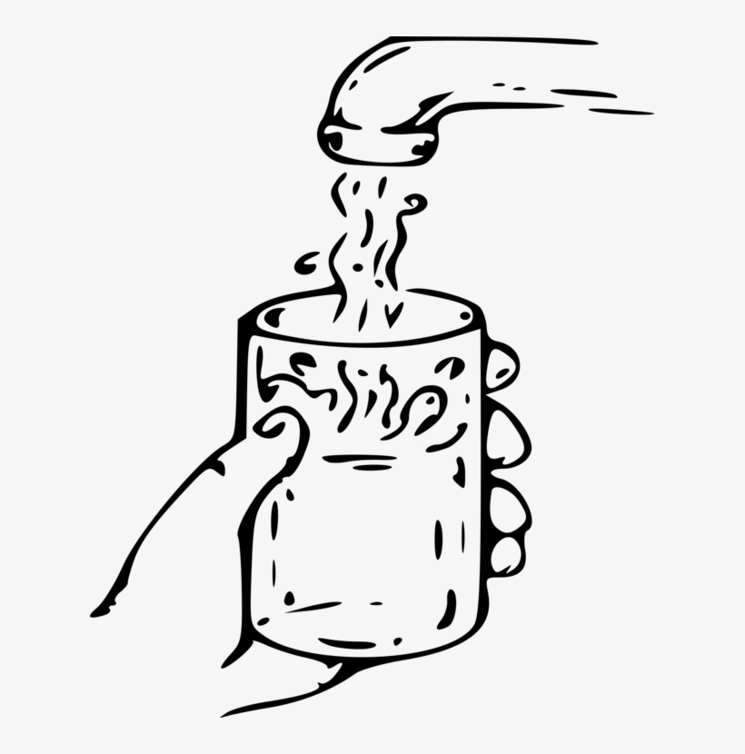 Png Html Source - Clip Art Black And White Water, transparent png download