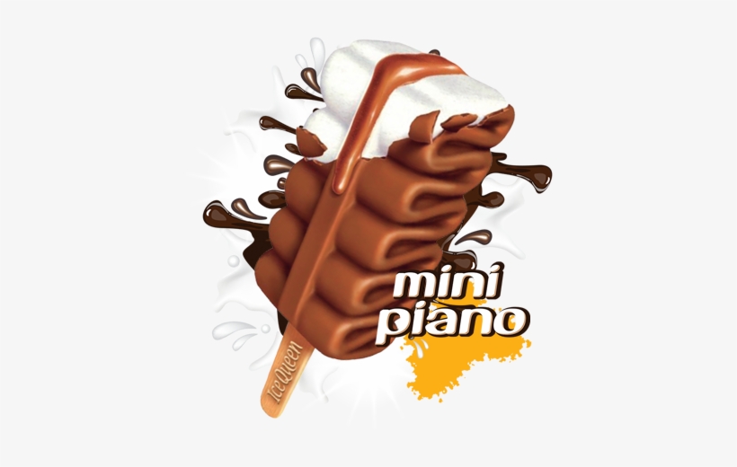 Enjoy The Wavy Shape Of Taste & Texture - Ice Cream Mini Piano, transparent png download