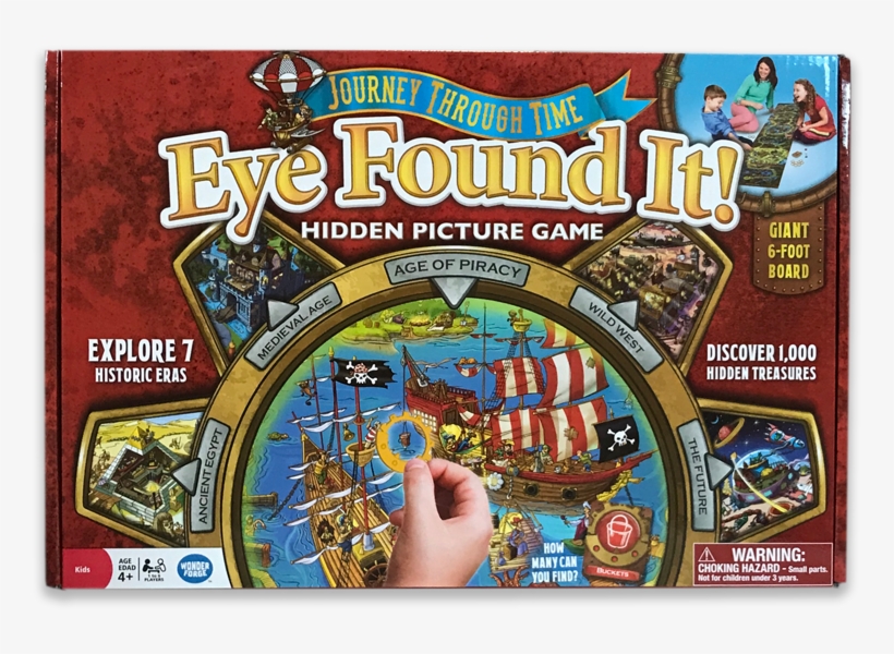 Journey Through Time Eye Found It Hidden Picture Board - Wonder Forge Journey Through Time Eye Found It! Game, transparent png download
