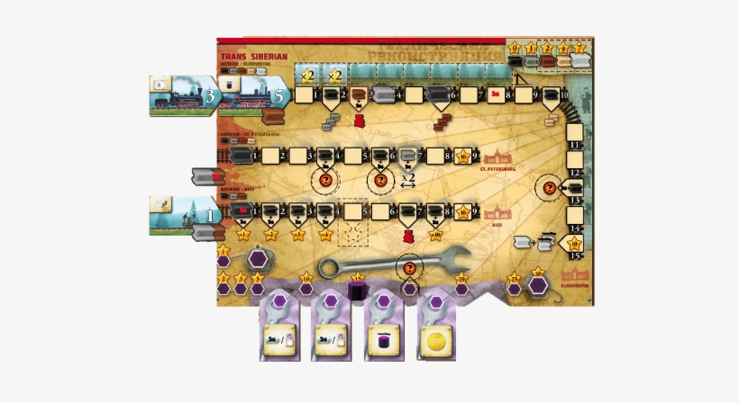 We Are Proud And Happy To Introduce The Excellent Game - Russian Railroads (edizione Inglese), transparent png download