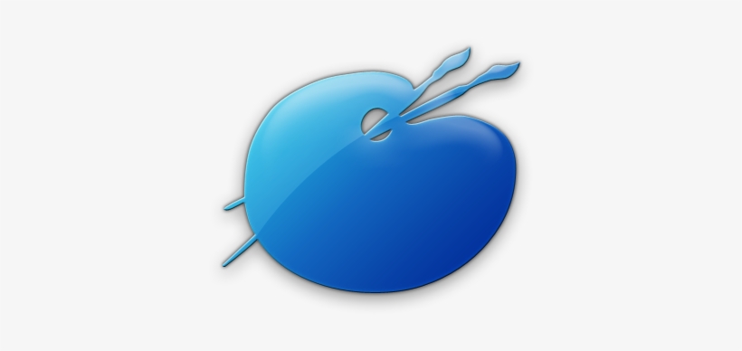 Art Palette Icon - Hobbies Icon Png Blue, transparent png download