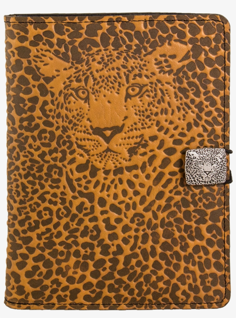 Leather Cover For Kindle E-readers - Leopard Journal, transparent png download