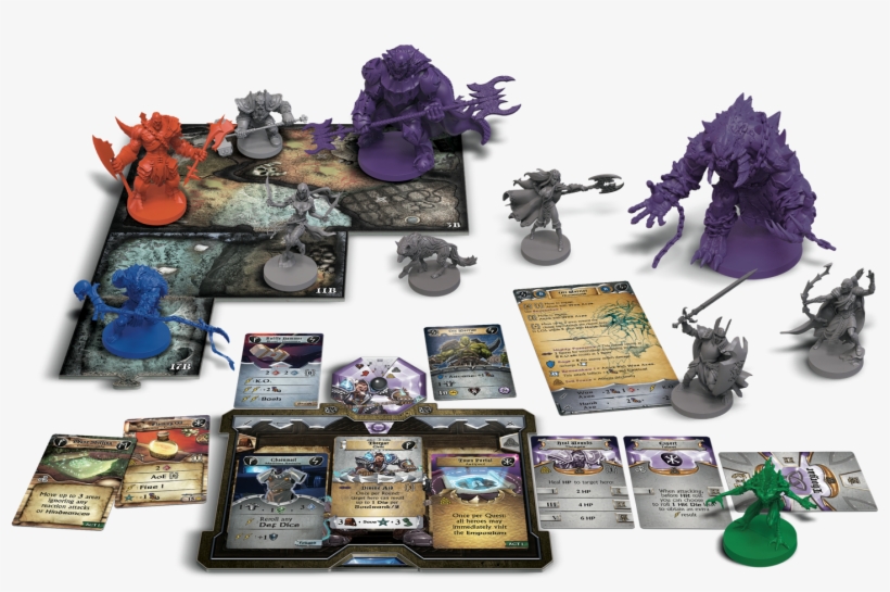 Immortal Souls Coreset - Sword And Sorcery Immortal Souls Board Game, transparent png download