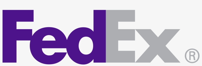 Fedex Logo Purple Gray, transparent png download