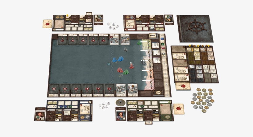 Seafall, From Legacy Concept Creator Rob Daviau, Has - Seafall Game, transparent png download
