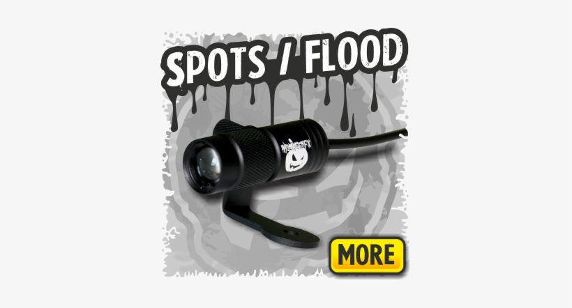 Mini Led Spotlights For Haunted Houses & Halloween - Halloween Laser Spotlights, transparent png download