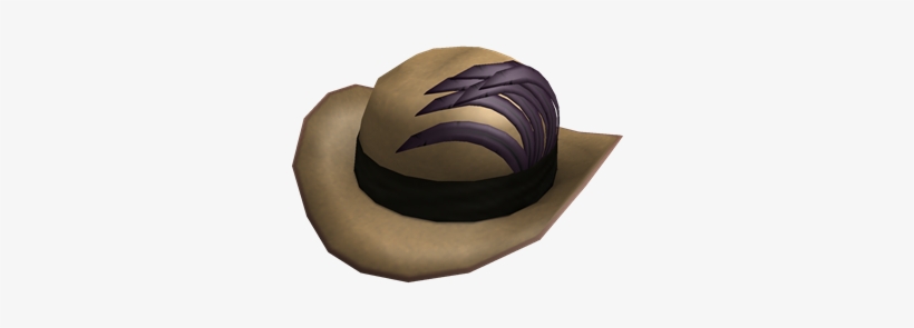 Fancy Feathered Cowboy Hat - Hard Hat, transparent png download