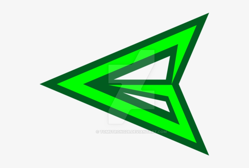 Green Arrow Logo By Tomstrong28 On Deviant - Green Arrow Logo Png, transparent png download