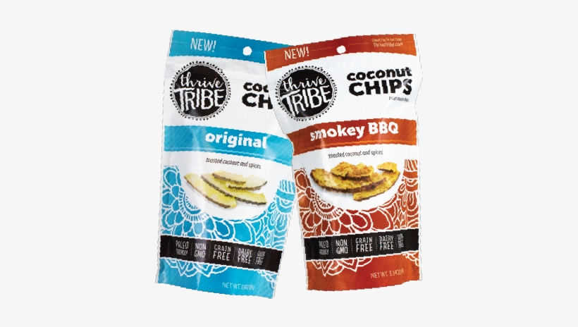 Thrive Tribe Coconut Chips - Thrive Tribe Coconut Chips, Original, 3.14 Oz, transparent png download