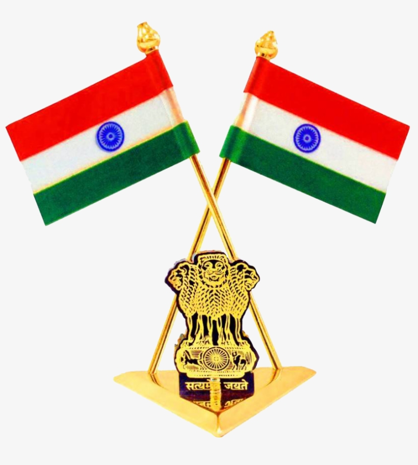Indian Flag For Office Table PNG Image | Transparent PNG Free Download