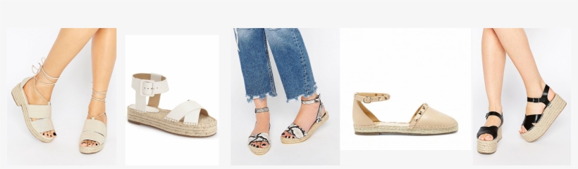 I Love The Earthy Feel To An Espadrille And Those Chunky - Sandal, transparent png download