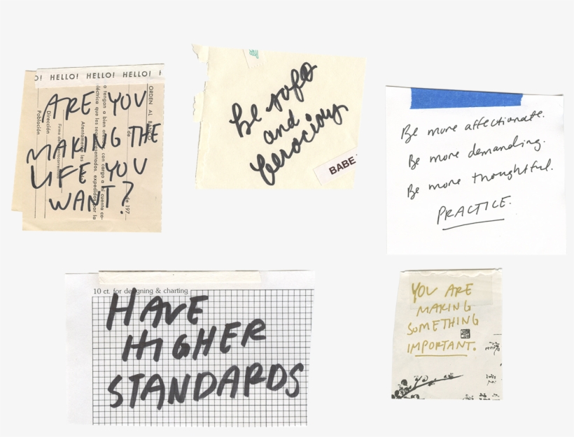 The Notes, They Carried Me Through That First Worry - Handwriting, transparent png download