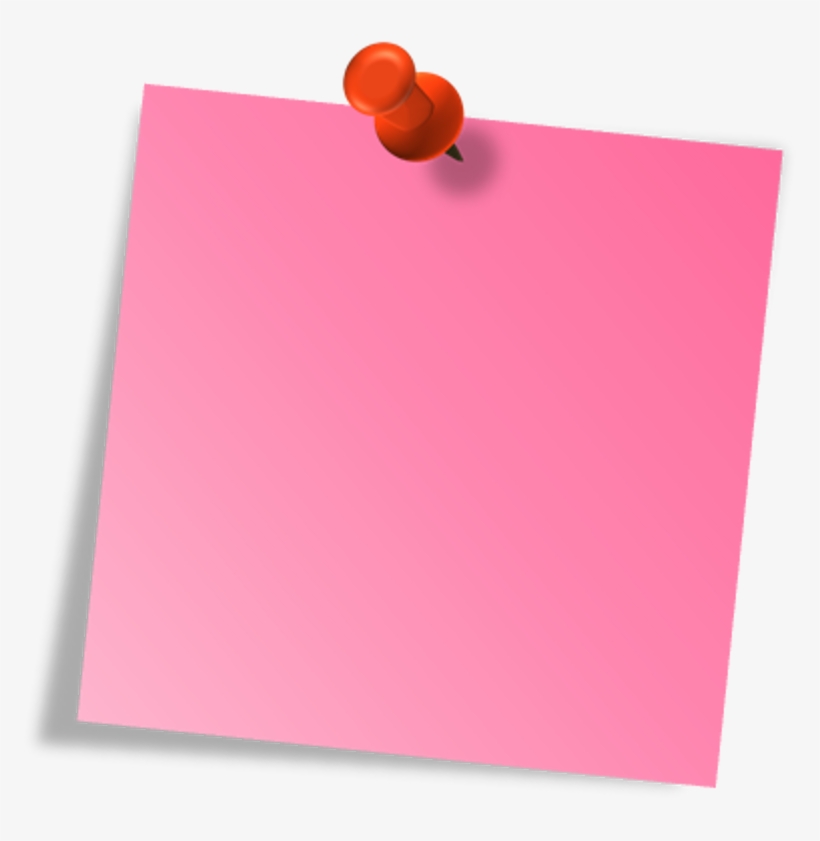 Hey Look Over There - Post It Note Pink Png, transparent png download